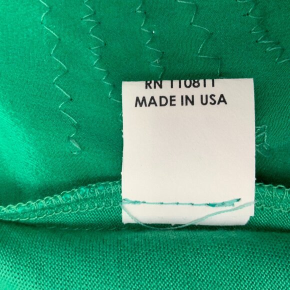 Antropologie YOANA BARASCHI Silk Sequined Emerald Green Top Sz S - Picture 11 of 16